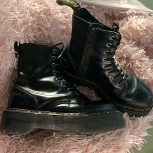 JADON PLATFORM DR MARTEN BOOTS